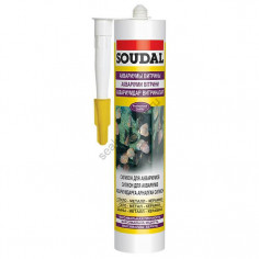 Герметик Soudal аквариумный бесцветный 15х310 мл