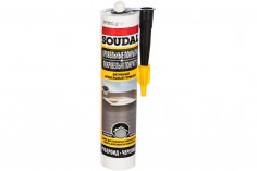 Герметик битумный кровельный черный Soudal 15х300 мл