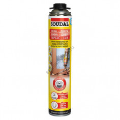 Пена пистолетная Окна и двери ЗИМА 50л. 12*750мл Soudal
