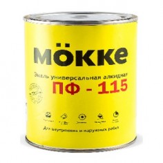 Эмаль Mokke ПФ-115  жёлтая